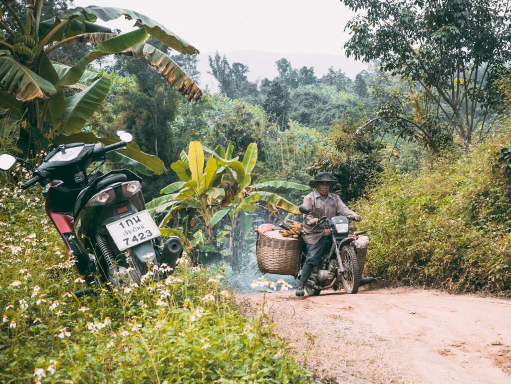 A driver in Pai