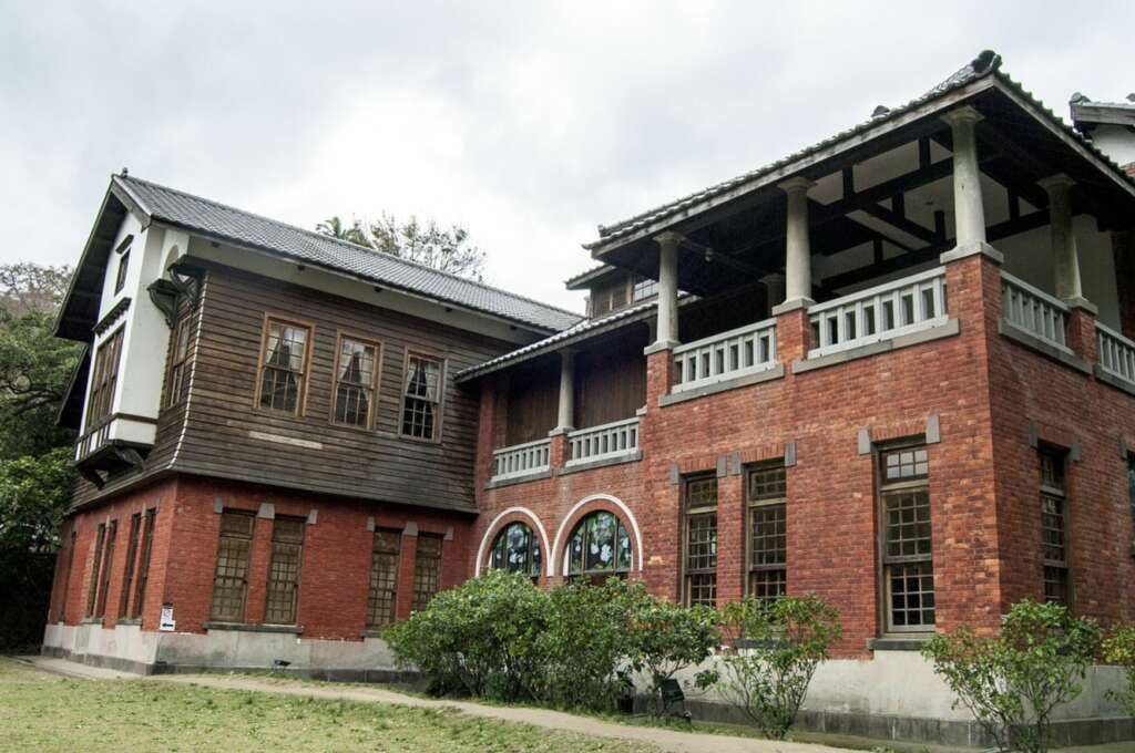 The hot springs center in Beitou